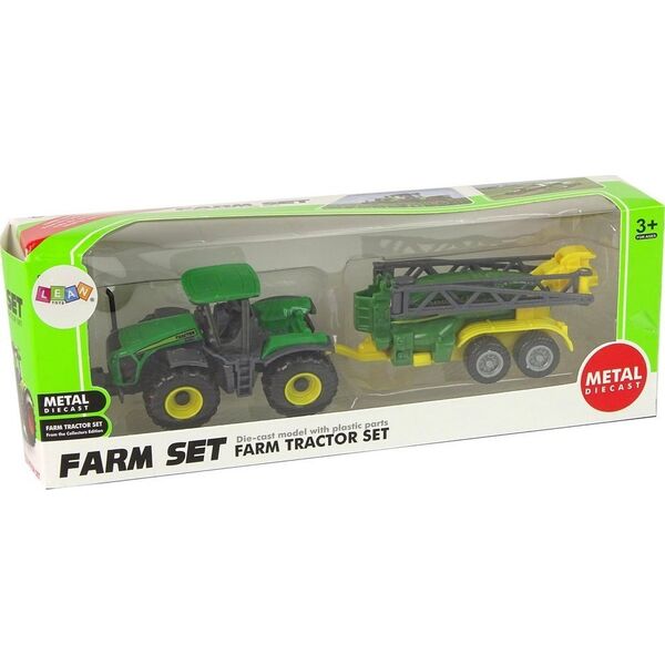 LeanToys Pojazd Rolniczy Traktor Z Opryskiwaczem Zielony 13674730 5905515352956