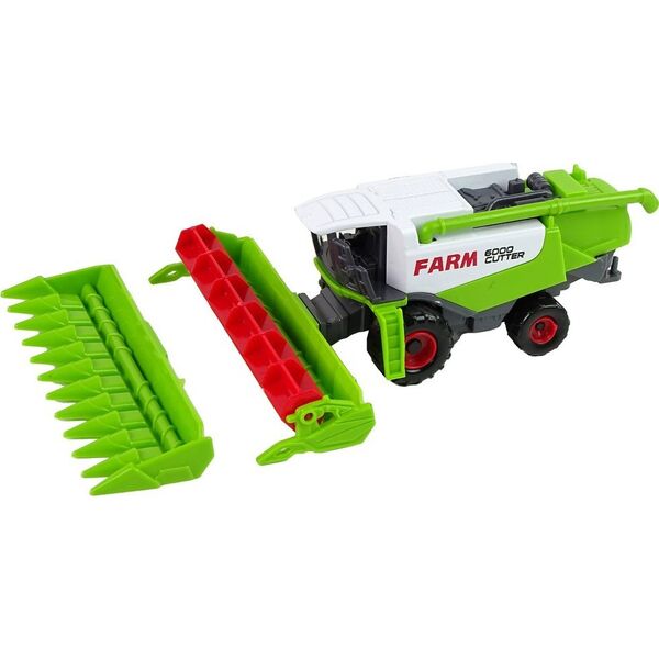 LeanToys Zestaw Maszyn Rolniczych Traktory z Przyczepami i Kombajn 13674734 5905515352970