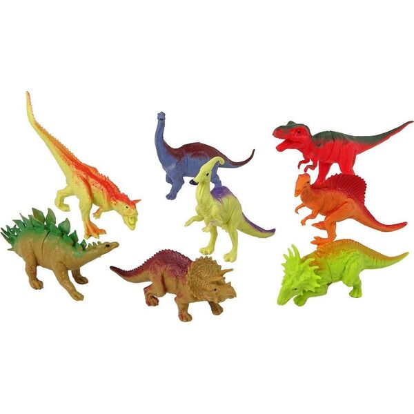 LeanToys Zestaw Figurek Dinozaurów z Akcesoriami 21 Sztuk 13674798 5905515355520