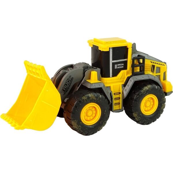 LeanToys Zestaw Pojazdów Budowlanych 3 Modele Żółte 13674869 5905515357944