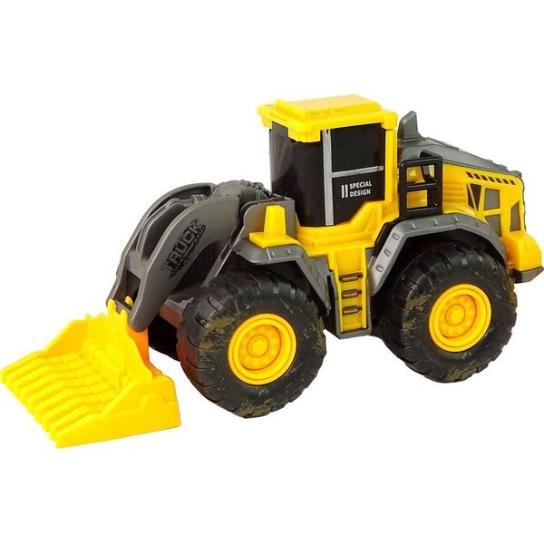 LeanToys Zestaw Pojazdów Budowlanych 3 Modele Żółte 13674869 5905515357944