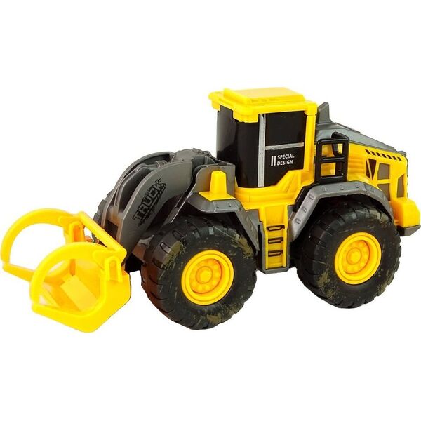 LeanToys Zestaw Pojazdów Budowlanych 3 Modele Żółte 13674869 5905515357944