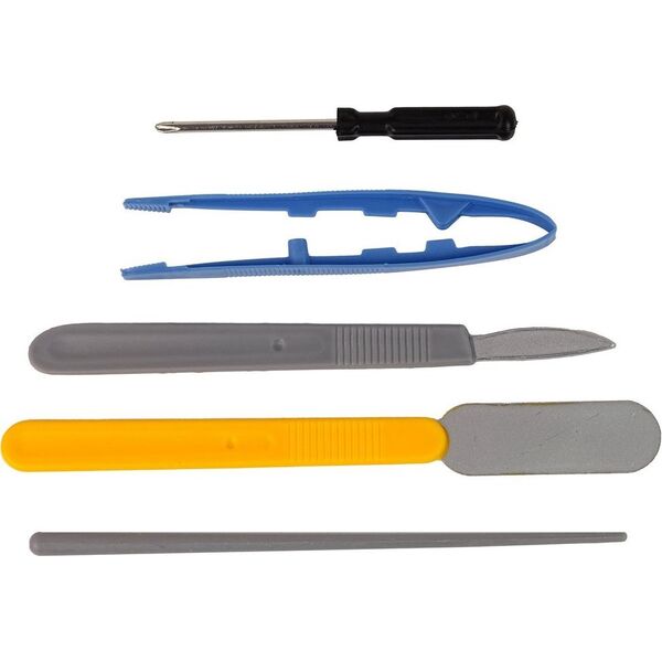 LeanToys Mikroskop Dziecięcy Zestaw Edukacyjny Żółty 13674888 5905515358385