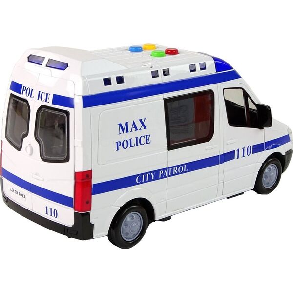 LeanToys Radiowóz Auto Policyjne Napęd Frykcyjny Dźwięki Światło 13674904 5905515358682