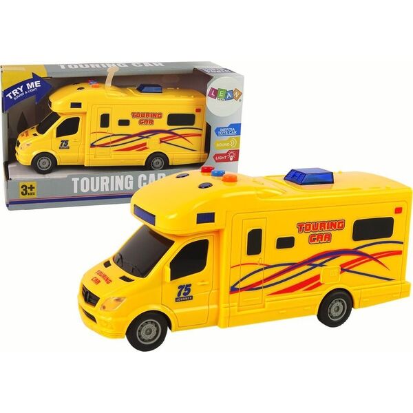 LeanToys Auto Camper Wycieczka Napęd Frykcyjny Dźwięk Światła 13674934 5905515359566