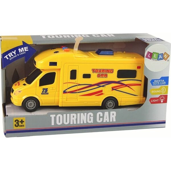 LeanToys Auto Camper Wycieczka Napęd Frykcyjny Dźwięk Światła 13674934 5905515359566