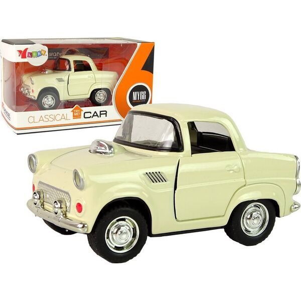 LeanToys Autko Metalowe Klasyk Otwierane Drzwi Dźwięk 13674935 5905515359719