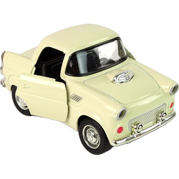 LeanToys Autko Metalowe Klasyk Otwierane Drzwi Dźwięk 13674935 5905515359719