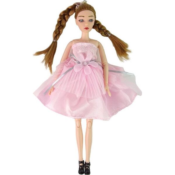 LeanToys Lalka Dla Dzieci Emily Warkocze Kot Kwiaty 13674947 5905515359993