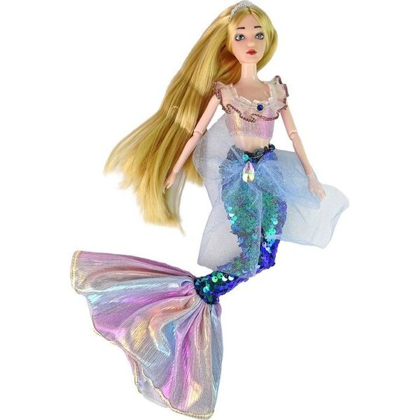 LeanToys Lalka Dla Dzieci Emily Syrenka Zielona Akcesoria 13674951 5905515359917