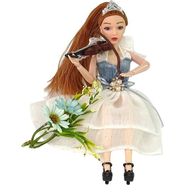LeanToys Lalka Dla Dzieci Emily Skrzypce Kwiaty 13674952 5905679070031