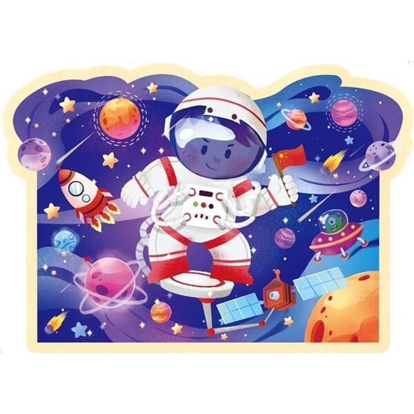 LeanToys Puzzle w Tubie Kosmos 28 Elementów 13674956 5905679070338