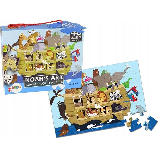 LeanToys Puzzle Dla Dzieci Układanka Arka Noego 48 Elem 13674958 5905679070345