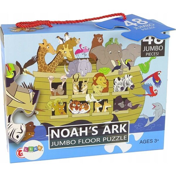 LeanToys Puzzle Dla Dzieci Układanka Arka Noego 48 Elem 13674958 5905679070345