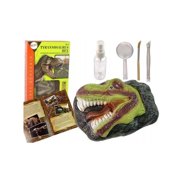 LeanToys Zestaw Edukacyjny Wykopaliska Dinozaur Tyranozaur 13675067 5905679074411