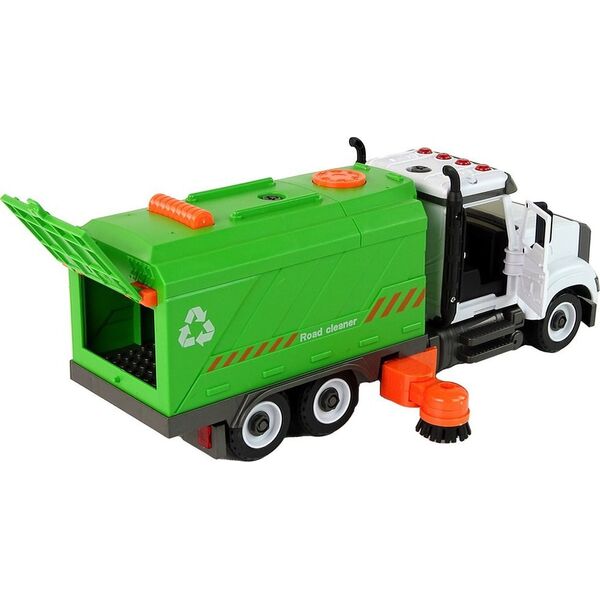 LeanToys Zamiatarka do Rozkręcania i Skręcania Akcesoria Zielona 13675076 5905679074671