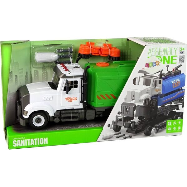 LeanToys Zamiatarka do Rozkręcania i Skręcania Akcesoria Zielona 13675076 5905679074671