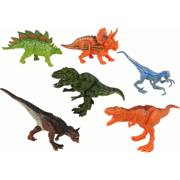 LeanToys Zestaw Pojazdów Helikopter Dinozaury 8 Sztuk Kolorowe 13675091 5905679074909