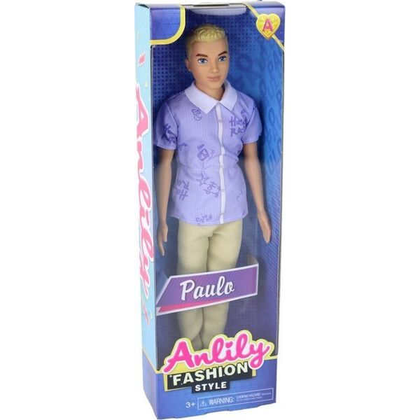 LeanToys Lalka Dla Dzieci Chłopak Paulo Koszula Blond Włosy 13675168 5905679077306