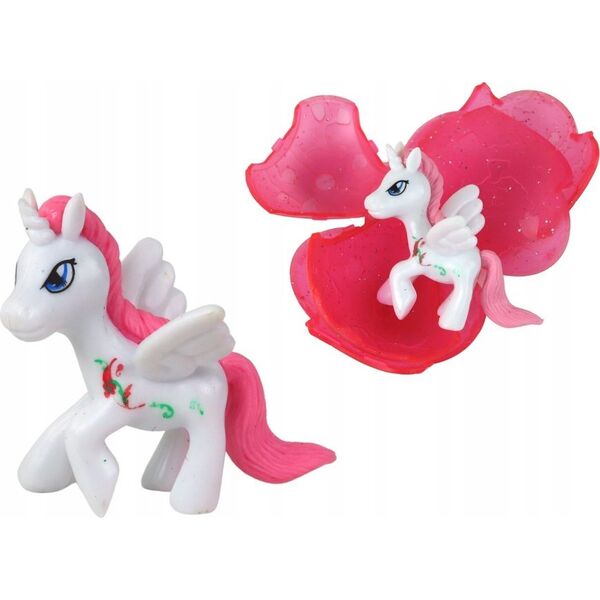 LeanToys Pękające Magiczne Jajko Jednorożec Różowe 6cm 13675356 5905884450284