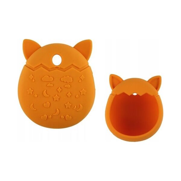 LeanToys Etui Na Tamagotchi Pomarańczowy Case Silikonowy 13675677 5905991000525