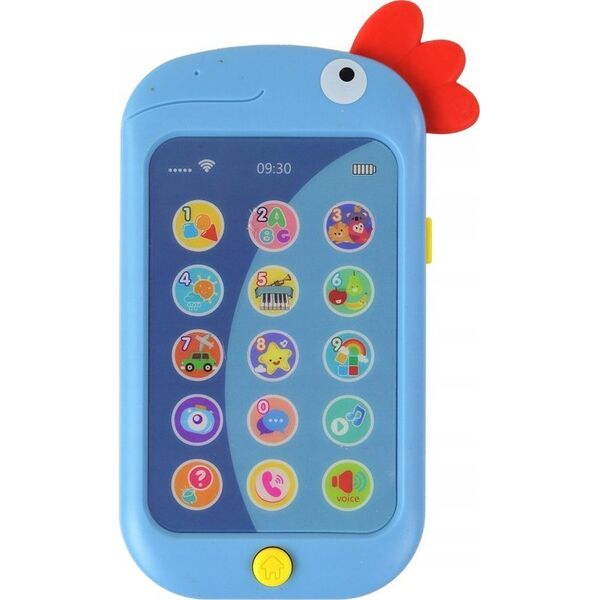 LeanToys Telefon Edukacyjny Nauka Angielskiego Kurczak Wac A Mole Niebieski 13675738 5905991002338