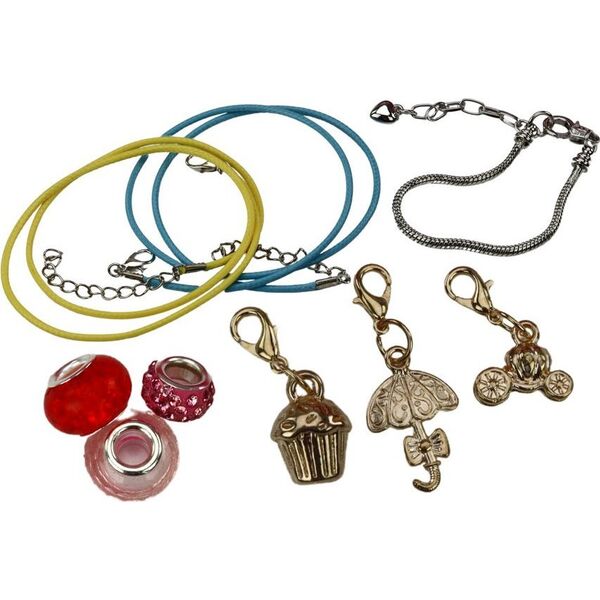 LeanToys Zestaw do Tworzenia Bransoletek Biżuterii Koraliki Zawieszki 13675817 5905991004202
