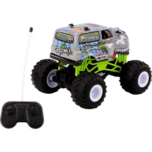 LeanToys Auto Terenowe Zdalnie Sterowane RC 1:16 Dinozaur Siwy 13675984 5905991006756