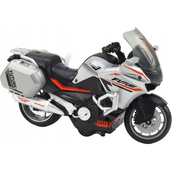 LeanToys Motocykl Z Napędem Frykcyjnym Skala 1:10 Policyjny Sportowy 13675996 5905991006930