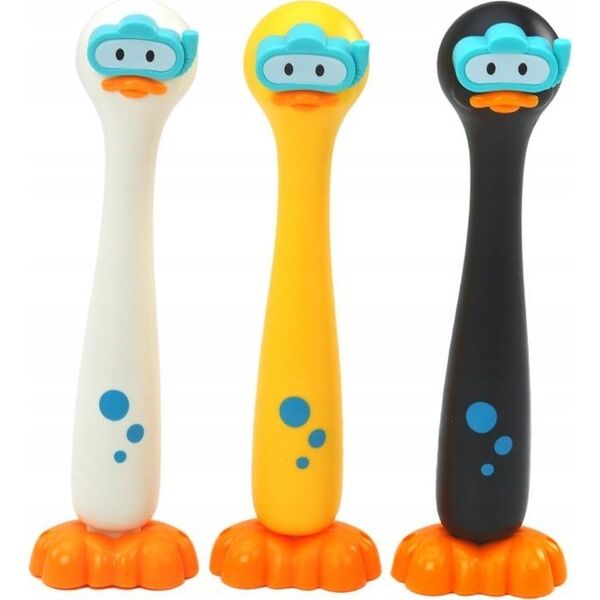 LeanToys Kaczki do Nurkowania Zabawka Do Kąpieli 3 Sztuki 13676024 5905991007425
