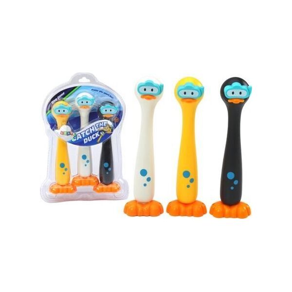 LeanToys Kaczki do Nurkowania Zabawka Do Kąpieli 3 Sztuki 13676024 5905991007425