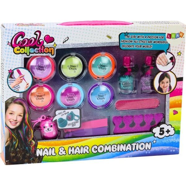 LeanToys Zestaw Piękności Do Makijażu Stylizacji Paznokci Cienie Lakiery 13676087 5905991008606