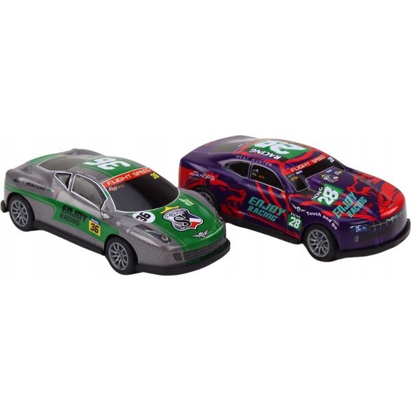 LeanToys Zestaw Samochodzików Resoraki Autka Sportowe Wyścigowe 1:64 10 szt. 13676105 5905991008736