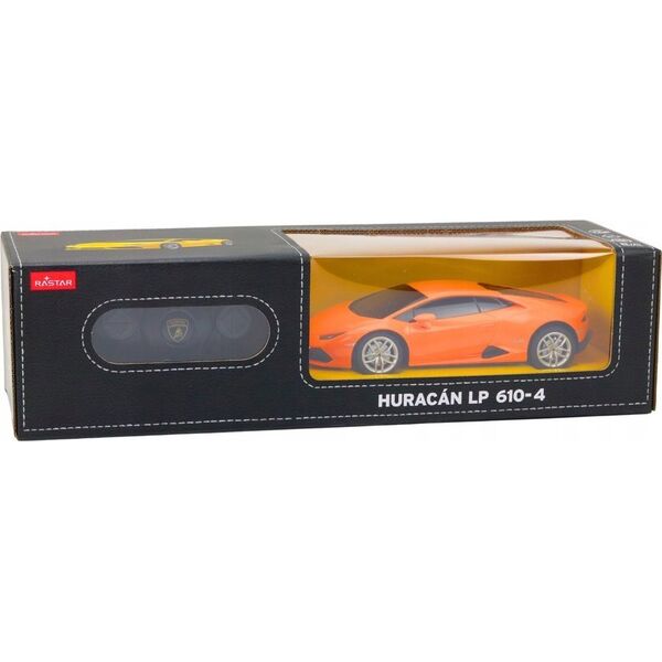 LeanToys Auto R/C Lamborghini Huracan 1:24 Rastar Pomarańczowy 13676118 5905991009306