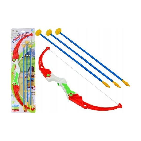 LeanToys Zestaw Łuczniczy Łuk Strzały Z Przyssawkami 3 Sztuki 13676230 5905991012795