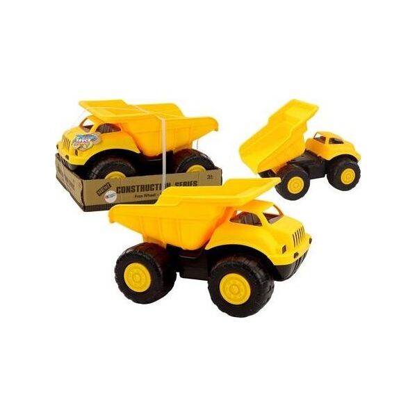 LeanToys Wywrotka Żółta Pojazd Budowlany Ciężarówka Przyczepa Duże Auto 13676286 5905991014744