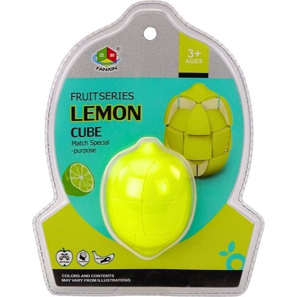 LeanToys Układanka Edukacyjna Cytryna Puzzle Magiczne Kostki Logiczne 13676393 5905991016045