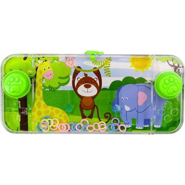 LeanToys Gra Wodna Konsola Zręcznościowa Zielona Małpka Żyrafa Safari Pad Kółeczka 13676406 5905991016243