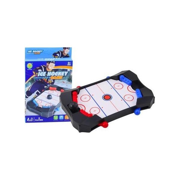 LeanToys Gra Zręcznościowa Mini Gra Hockey Czarna 13676410 5905991016397