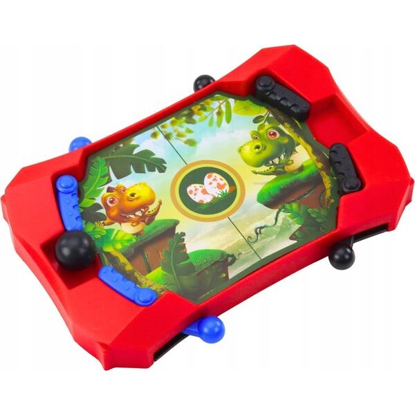LeanToys Gra Zręcznościowa Mini Gra Dinozaur Piłka Czerwona 13676418 5905991016458