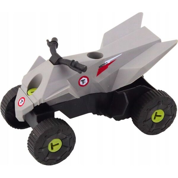 LeanToys Zestaw Nowoczesne Auto z Quadem Do Rozkręcania DIY Siwy 13676548 5905991018537