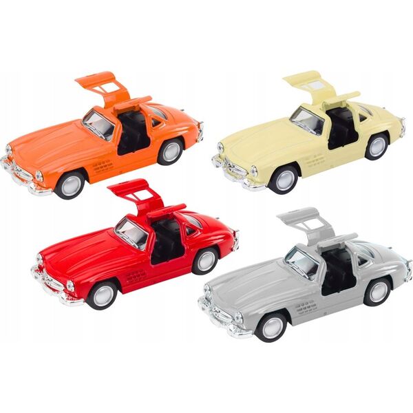 LeanToys Samochód Klasyczny 1:32 Metalowy Otwierane Drzwi Napęd 13676639 5905991019602
