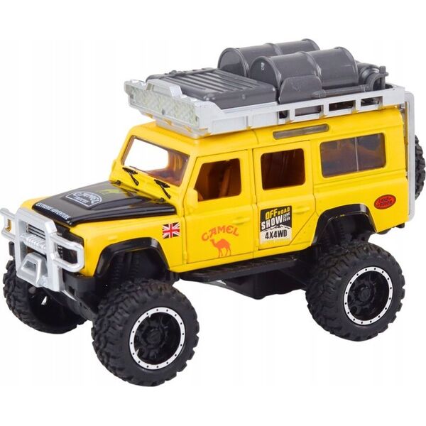 LeanToys Samochód Terenowy Guard 1:32 Metalowy Napęd Światła Dźwięki 13676645 5905991019633