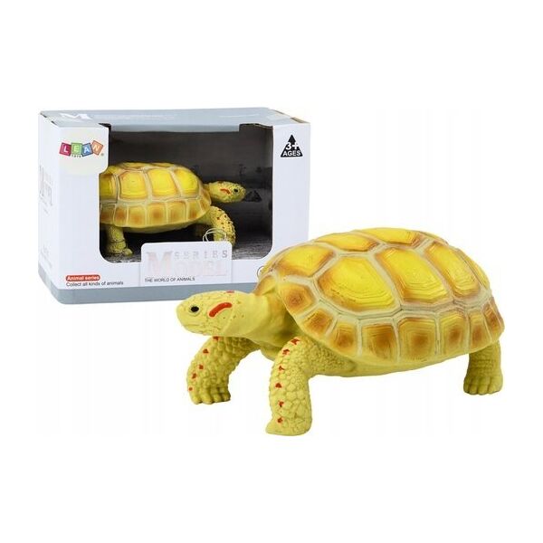 Figurka LeanToys Figurka Kolekcjonerska Żółw Lądowy Gad Żółty C 13676693 5905991020561