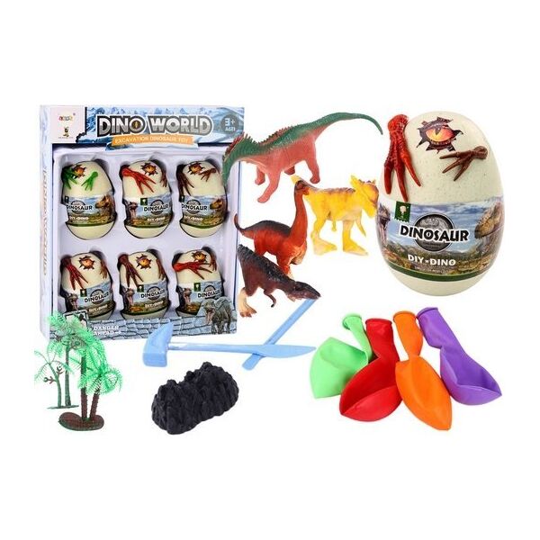 LeanToys Zestaw Kreatywny Archeologiczny Lodowe Jaja Z Dinozaurami 13676695 5905991020493