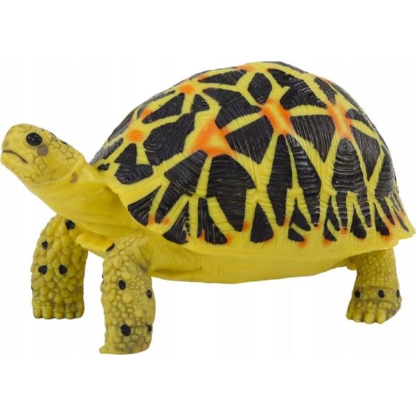 Figurka LeanToys Figurka Kolekcjonerska Żółw Gad Żółty Czarny A 13676702 5905991020585