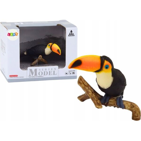 Figurka LeanToys Figurka Tukan Wielki Zwierzęta Świata 13676710 5905991020653