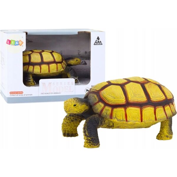 Figurka LeanToys Figurka Kolekcjonerska Żółw Gad Beżowo Brązowy D 13676712 5905991020578