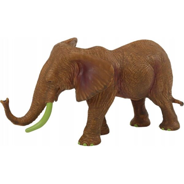 Figurka LeanToys Figurka Kolekcjonerska Słoń Afrykański Safari Brązowy 13676714 5905991020660