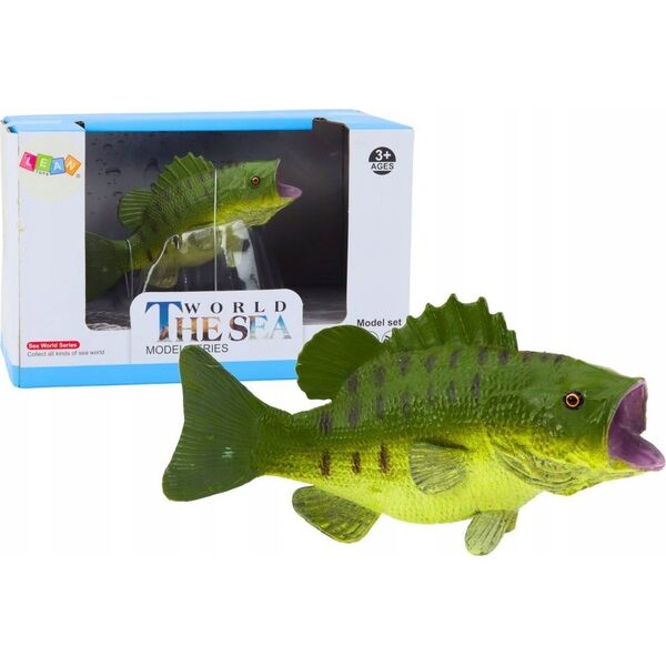 Figurka LeanToys Figurka Ryba Okoń Pospolity Zielona 11 cm Zwierzęta Świata 13676717 5905991020684